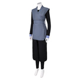 SW Barriss Offee Grey Combat Uniform Cosplay Costume Outfits Halloween Carnival Suit