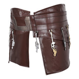 SW Jedi Temple Guard Cosplay Brown Belt Waistband Accessories