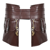 SW Jedi Temple Guard Cosplay Brown Belt Waistband Accessories