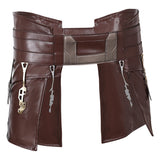 SW Jedi Temple Guard Cosplay Brown Belt Waistband Accessories