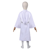 SW Leia White Dress Childrenswear Kids Children Cosplay Costume Outfits Halloween Carnival Suit