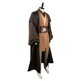 SW Torbin Brown Jedi Master Set Unisex Cosplay Costume Outfits Halloween Carnival Suit