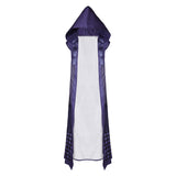 SW: The Acolyte Mae Purple Printed Hooded Poncho Cosplay Costume Outfits Halloween Carnival Suit