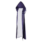 SW: The Acolyte Mae Purple Printed Hooded Poncho Cosplay Costume Outfits Halloween Carnival Suit