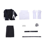 Tamon‘s B-Side Keito Tachibana Adult Man Black Cosplay Costume Halloween Carnival Party Suit