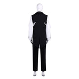 Tamon‘s B-Side Ouri Sakaguchi Adult Man Black Cosplay Costume Halloween Carnival Party Suit