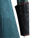 Tauriel Women Green Outfit Cosplay Costume Halloween Carnival Party Suit