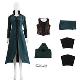 Tauriel Women Green Outfit Cosplay Costume Halloween Carnival Party Suit