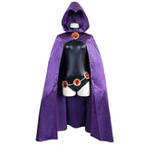 ​Teen Titans Raven Cosplay Costume Outfits Halloween Carnival Suit   