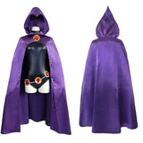 ​Teen Titans Raven Cosplay Costume Outfits Halloween Carnival Suit   