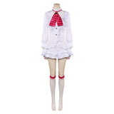 Tekken Lili White Dress Cosplay Costume Outfits Halloween Carnival Suit