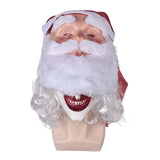 Terrifier 3 Art the Clown Santa Claus Latex Mask Halloween Carnival Costume Accessories