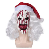 Terrifier Art the Clown Christmas Glasses Bloodstained Mask Version Latex Mask Cosplay  Accessories&Props