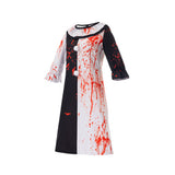 Terrifier Clown Black White Dress Cosplay Horrible Costume Halloween Party Suit