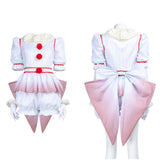 Terrifier Pennywise White Outfit Cosplay Costume Halloween Carnival Party Suit