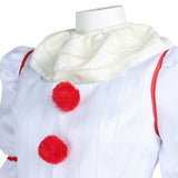 Terrifier Pennywise White Outfit Cosplay Costume Halloween Carnival Party Suit