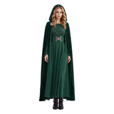The Avengers Latverian Witch Women Green Rope Cosplay Costume Halloween Carnival Party Suit
