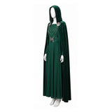 The Avengers Latverian Witch Women Green Rope Cosplay Costume Halloween Carnival Party Suit