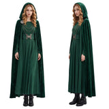 The Avengers Latverian Witch Women Green Rope Cosplay Costume Halloween Carnival Party Suit