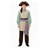 The Backrooms Captaion Clark Kids Children Cosplay Costume Halloween Carnival Party Suit