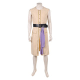 The Backrooms Clark White Sleeveless Pirate Outfit Cosplay Costume Halloween Carnival Party Suit