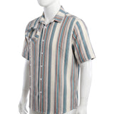 The Backrooms Pirate Clark Gray Striped Shirt Cosplay Costume Halloween Carnival Party Suit