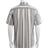 The Backrooms Pirate Clark Gray Striped Shirt Cosplay Costume Halloween Carnival Party Suit