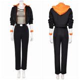 The BAD GUYS 2 Kitty Kat Female Black Cosplay Costume For Halloween Carnival Party Suit 