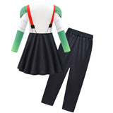 The BAD GUYS Mr.Piranha Kids Cosplay Costume Halloween Carnival Party Suit  