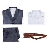 The Bride of Frankenstein Frankenstein Cosplay Blue Suit Set Halloween Carnival Party