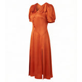 The Bride of Frankenstein The Bride Cosplay Orange Dress Halloween Carnival Party Suit