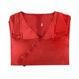 The Bride of Frankenstein The Bride Cosplay Red Dress Halloween Carnival Party