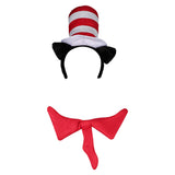 The Cat In The Hat Sean Cosplay Hat Cap Halloween Carnival Costume Accessories