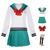 The Disastrous Life of Saiki K Kokomi Teruhashi Women School Uniform Cosplay Costume Halloween Carnival Party Suit