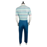 The Doctor Striped T-shirt Set Cosplay Costume Outfits Halloween Carnival Suit suit