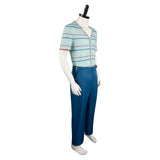 The Doctor Striped T-shirt Set Cosplay Costume Outfits Halloween Carnival Suit suit