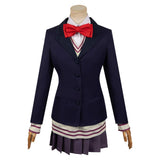 The Ensemble Stars!!  Aira Shiratori Navy Blue School Uniform Set Anime Cosplay Costume Outfits Halloween Carnival Suit