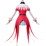 The Exiled Heavy Knight Knows How to Game the System Luce Lou Women Red Outfit Cosplay Costume Halloween Carnival Party Suit