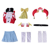 The Exiled Heavy Knight Knows How to Game the System Luce Lou Women Red Outfit Cosplay Costume Halloween Carnival Party Suit
