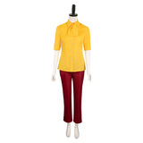 The Fairly OddParents Wanda Yellow Set Cosplay Costume Outfits Halloween Carnival Suit