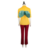 The Fairly OddParents Wanda Yellow Set Cosplay Costume Outfits Halloween Carnival Suit