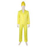 The Fall Guy Colt Seavers Movie Character Yellow Suit Cosplay Costume Outfits Halloween Carnival Suit