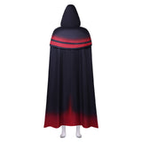 The Freak Circus Doctor Red Outfit Cosplay Costume Halloween Carnival Party Suit