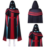 The Freak Circus Doctor Red Outfit Cosplay Costume Halloween Carnival Party Suit