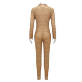 The Gaslight District Mel Brown Bodysuit Cosplay Costume Halloween Carnival Party Suit