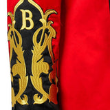 The Greatest Showman P.T. Barnum Red Outfit Cosplay Costume Halloween Carnival Party Suit