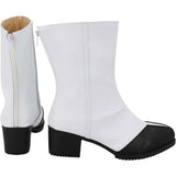The Gundam Neo Roanoke Anime Cosplay White Shoes Boots