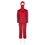The Hand Red Ninja Suit Cosplay Costume Halloween Carnival Party Suit