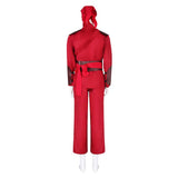 The Hand Red Ninja Suit Cosplay Costume Halloween Carnival Party Suit