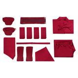 The Hand Unisex Red Outfit Cosplay Costume Halloween Carnival Party Suit